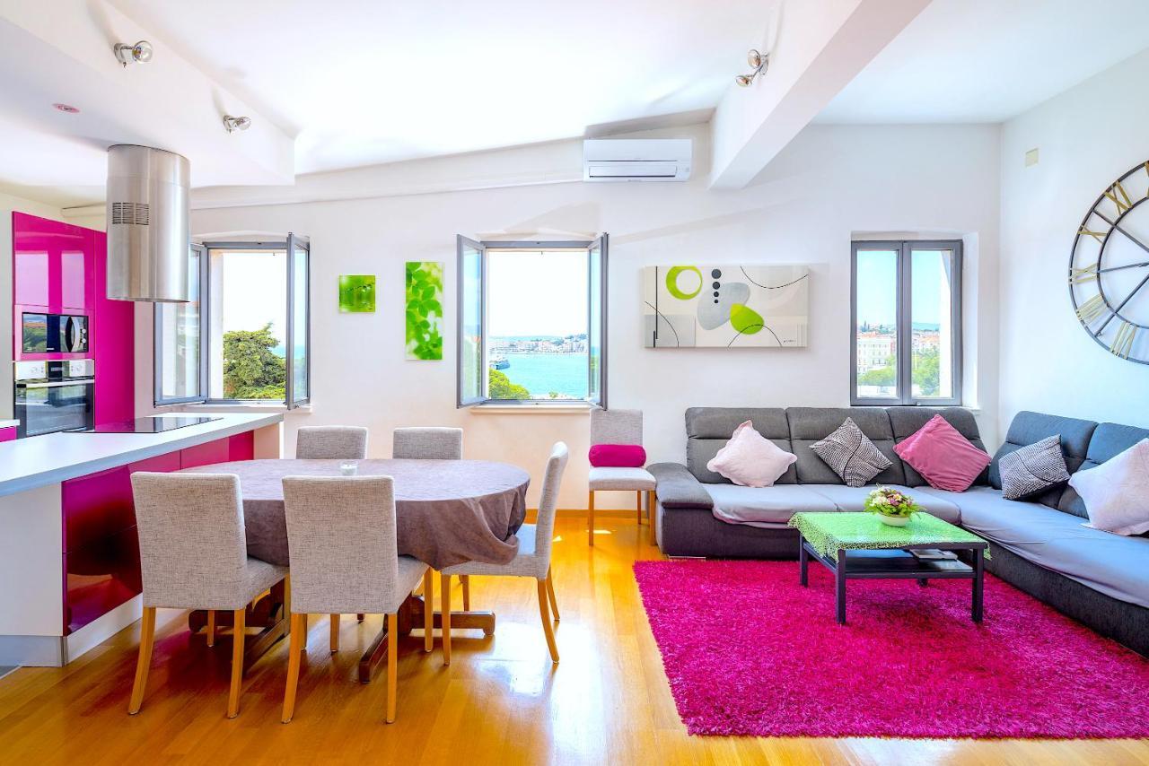 Luxury Apartment Olavia Rooftop Terrace & Seaview สปลิท ภายนอก รูปภาพ