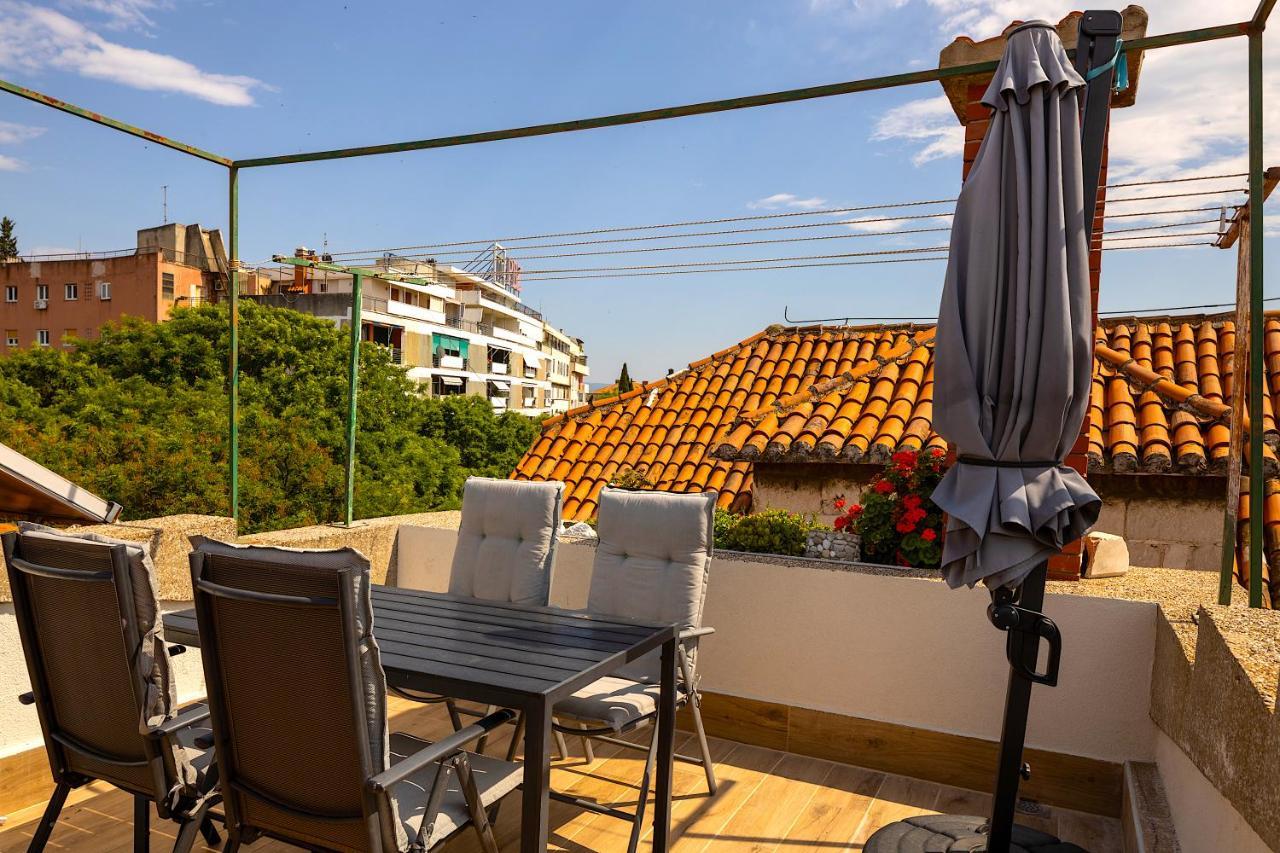 Luxury Apartment Olavia Rooftop Terrace & Seaview สปลิท ภายนอก รูปภาพ